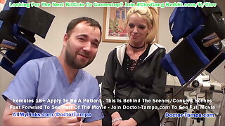 $CLOV – BUSTY Blond Bella Ink Gets Gyno Exam From Doctor Tampa