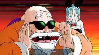 Kame Paradise 2 Episode 2 - Obese Busty Bulma gets fuck by a Obese dick