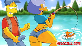 The forge butt scenes from the Simptoons! Simpsons porn!