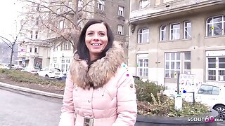 GERMAN SCOUT - PERFECT CUTE VICKY TALK Nearby FUCK AT REAL Lane CASTING